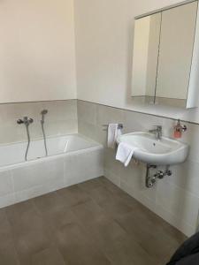 Koupelna v ubytování Ferienwohnung-Sylt