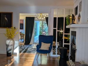 Ruang duduk di La Tremblante