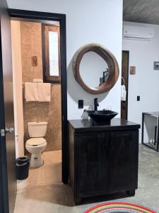 Koupelna v ubytování Casa Xolo Coco