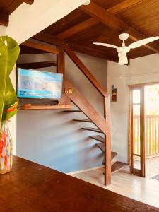 Et tv og/eller underholdning på Casa 497 Itacare + 23 billeder