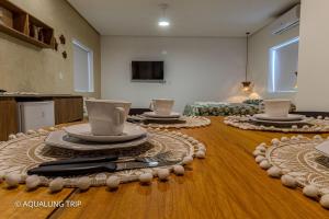 Et tv og/eller underholdning på Flat Vila Maria