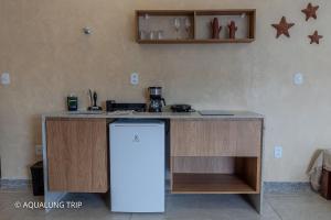 Køkken eller tekøkken på Flat Vila Maria + 60 billeder