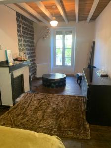 Postel nebo postele na pokoji v ubytování Chambres d hôtes H + 10 fotografií