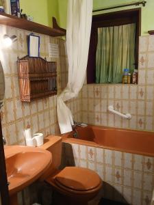 Koupelna v ubytování Agréable maison de famille