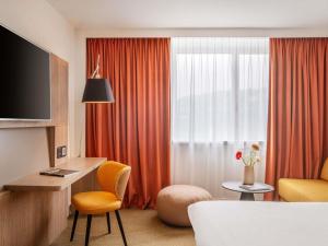 Μια τηλεόραση ή/και κέντρο ψυχαγωγίας στο Novotel Lyon Centre-Confluence Bord de Saone