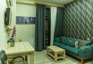 Χώρος καθιστικού στο Center Tbilisi Apartments