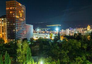 Γενική άποψη της πόλης Τιφλίδα ή θέα της πόλης από  αυτό το διαμέρισμα