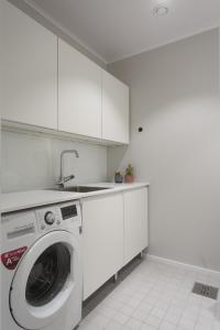 Η κουζίνα ή μικρή κουζίνα στο Vaaralan Valo