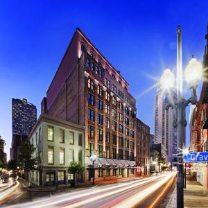 Bygningen som resortet ligger i