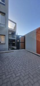 Bygningen som lejligheden ligger i