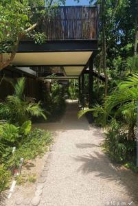 Zahrada ubytování Departamento 2 recamaras con alberca privada a 10 minutos de la playa