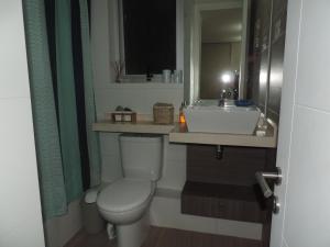 A bathroom at Club Oceano