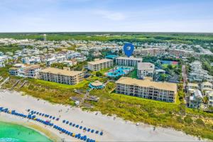 an aerial view of the resort and the beach at HP 422 Blue Haven by 30A Escapes in Rosemary Beach