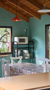 Η κουζίνα ή μικρή κουζίνα στο Calafate Viejo Hostel