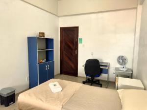 Postel nebo postele na pokoji v ubytování Studio Breezi - São Francisco