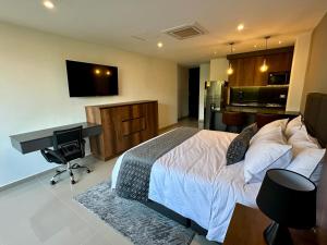 Μια τηλεόραση ή/και κέντρο ψυχαγωγίας στο Rooca Urban +29 φωτογραφίες