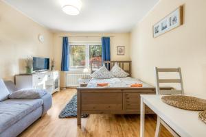 Istumisnurk majutusasutuses Park & Meer - Ferienwohnung im Grünen - Bad Zwischenahn, 4 Zimmer, bis 9 Gäste