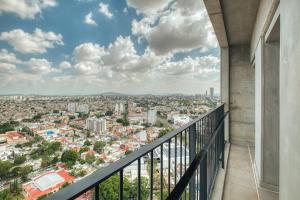 Nespecifikovaný výhled na destinaci Guadalajara nebo výhled na město při pohledu z aparthotelu