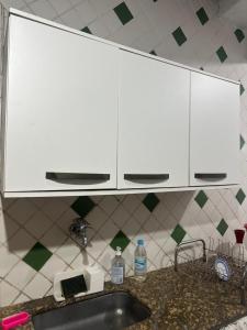 Η κουζίνα ή μικρή κουζίνα στο Hospedagem do Centro