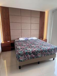 Voodi või voodid majutusasutuse Departamento de 2 habitaciones en Av Las Americas toas +18 fotot