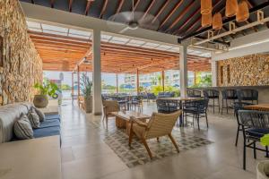 Istumisnurk majutusasutuses Ubicación soñada en Cartagena | Apartamento premium en Baia Kristal