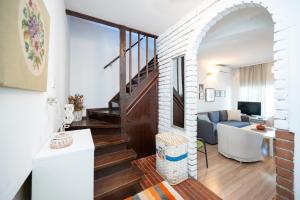 Ruang duduk di Apartments and rooms by the sea Zaglav, Dugi otok - 8170