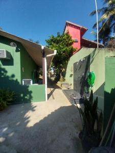 Το κτήριο όπου στεγάζεται  το δωμάτιο σε οικογενειακή κατοικία