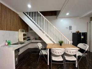 Kuchyň nebo kuchyňský kout v ubytování Nature Escape Farm & Resort