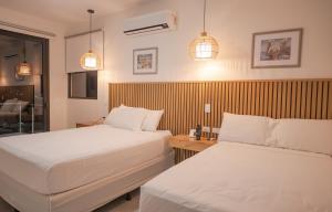 Postel nebo postele na pokoji v ubytování Luxery home in surf city el Sunzal + 27 fotografií