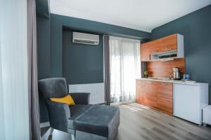 Kuchyň nebo kuchyňský kout v ubytování Flats Company - Karakoy Apartment