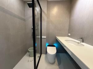 Koupelna v ubytování Manatad Transient House + 28 fotografií