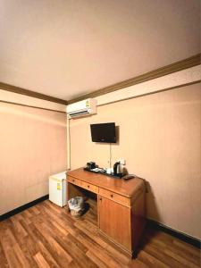 TV a/nebo společenská místnost v ubytování Hotel De Khuvieng