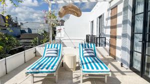 Μπαλκόνι ή βεράντα στο Modern Sanctuary Luxury 3BR Escape in Berawa