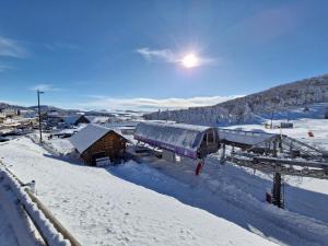 Studio Montagne au Pied des Pistes avec Parking - FR-1-814-128 v zimě
