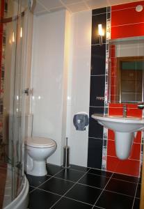 Koupelna v ubytování Hopa Heyamo Hotel