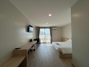 TV a/nebo společenská místnost v ubytování DD Boutique Resort