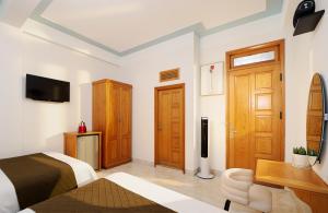 Μια τηλεόραση ή/και κέντρο ψυχαγωγίας στο Hanah Hotel Dalat