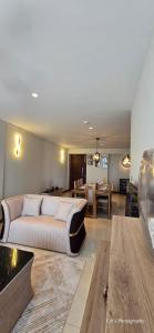 Χώρος καθιστικού στο Chilax By The Ocean +18 φωτογραφίες