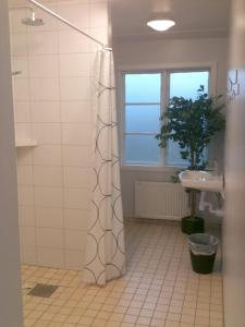 Ett badrum på Hallandsgården Mellbystrand