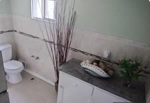 Koupelna v ubytování Private Room - Shared Bathroom