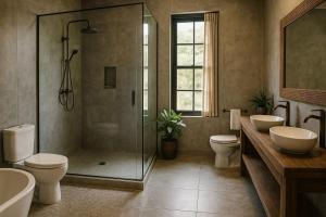 Et badeværelse på Asterm RML