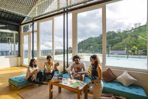 Landskap semula jadi dekat dengan asrama