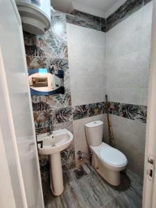 Koupelna v ubytování Ramsis resort north coast Alexandria