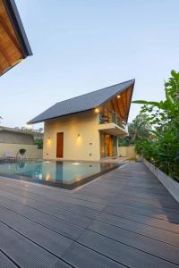 Πισίνα στο ή κοντά στο Sakun villa