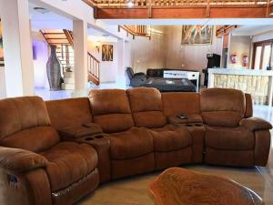 Posezení v ubytování Zebula Bush Lodge 47 by Euphoric Leisure