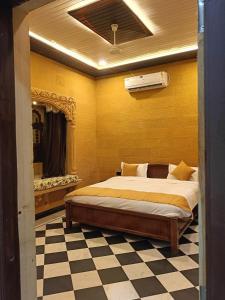 Postel nebo postele na pokoji v ubytování Hotel Meer Villa And Ac Restaurant