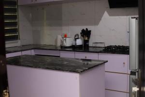 Η κουζίνα ή μικρή κουζίνα στο OZI Homes Guaranteed Comfort