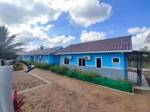 Bygningen som chaletet ligger i