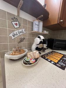 O bucătărie sau chicinetă la Bag's house