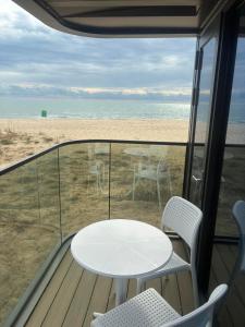 Balkón nebo terasa v ubytování Space Capsules + 3 fotografie